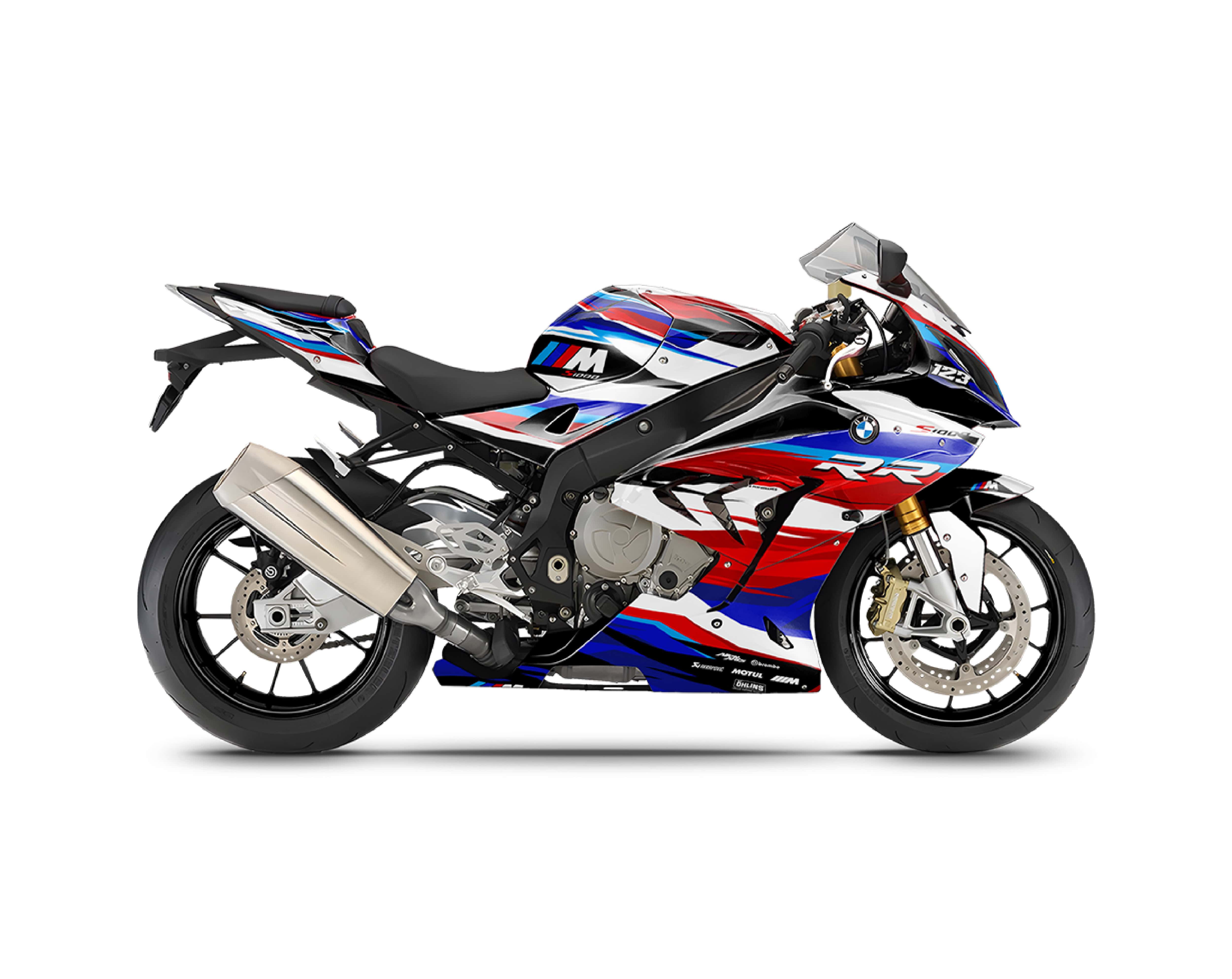 FUSION - Grafik-kit Sportliche BMW S1000RR Semi-Personalisierbar