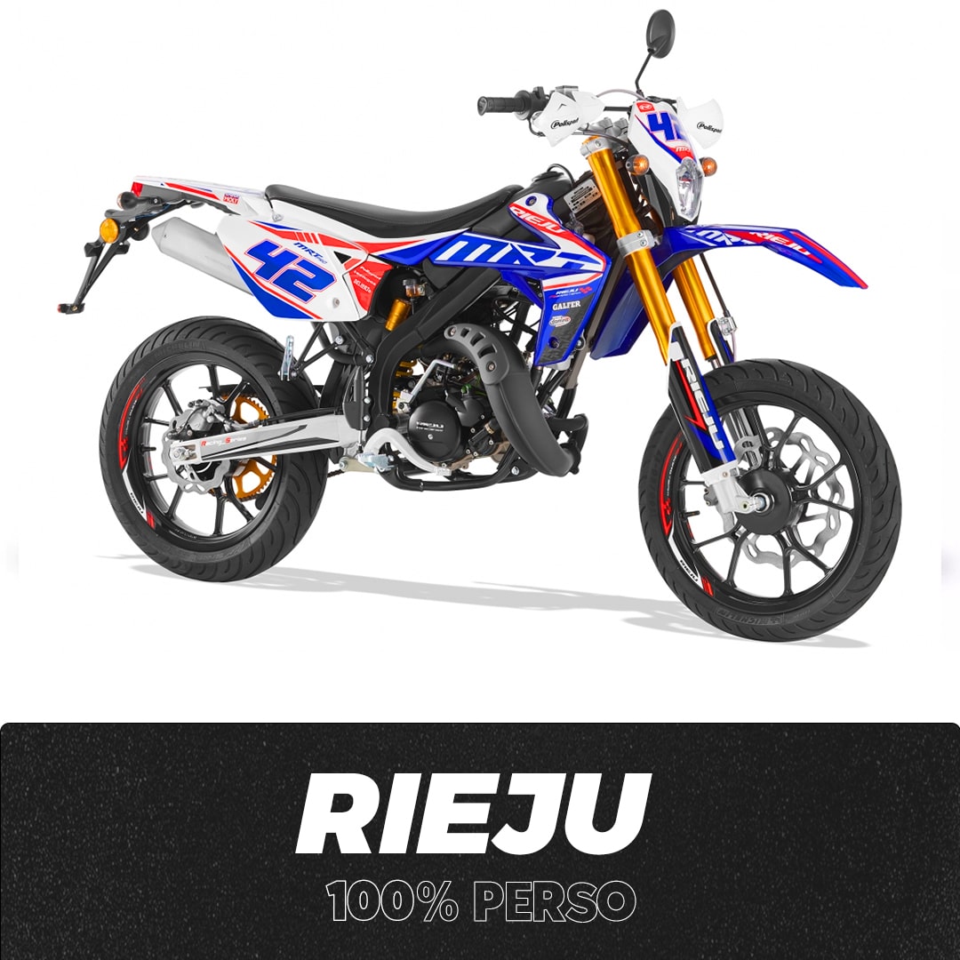 Rieju 50cc | Grafik-kit 100% perso' - AlienArts