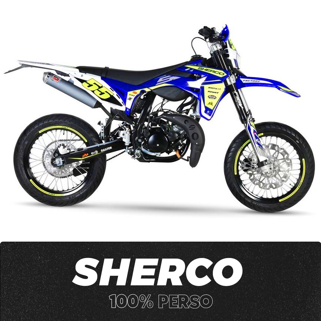 Sherco 50cc | Grafik-kit 100% perso' - AlienArts